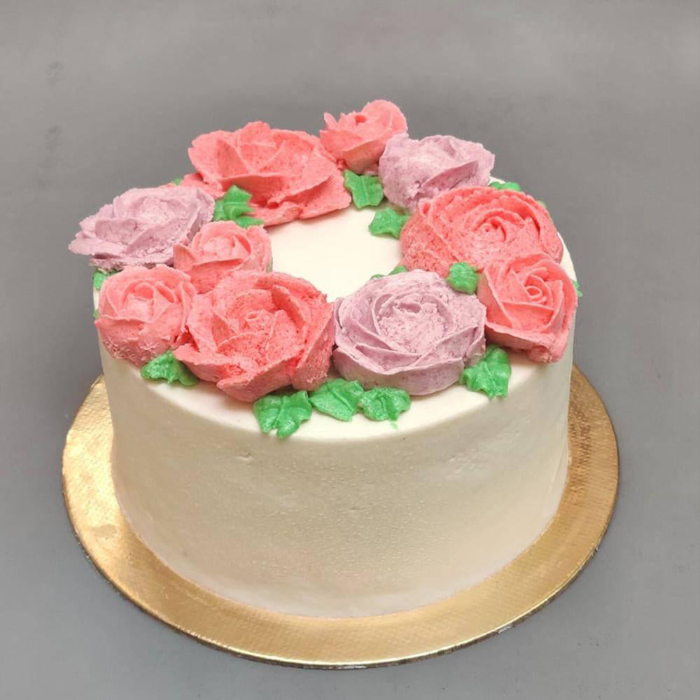 Floral Cake Delight Order Your Vegan Treat Today Crave By Leena