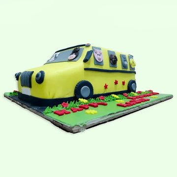 Red Buttercream Cars Cake | Baked by Nataleen