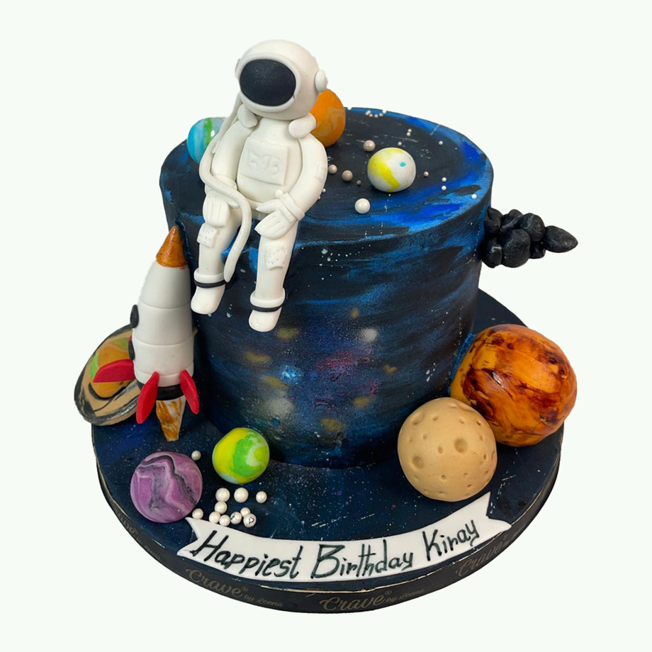 Festiko®21 Pcs Outer Space Astronaut Figurines Action Figure Rocket Planet Astronaut  Cake Topper DIY