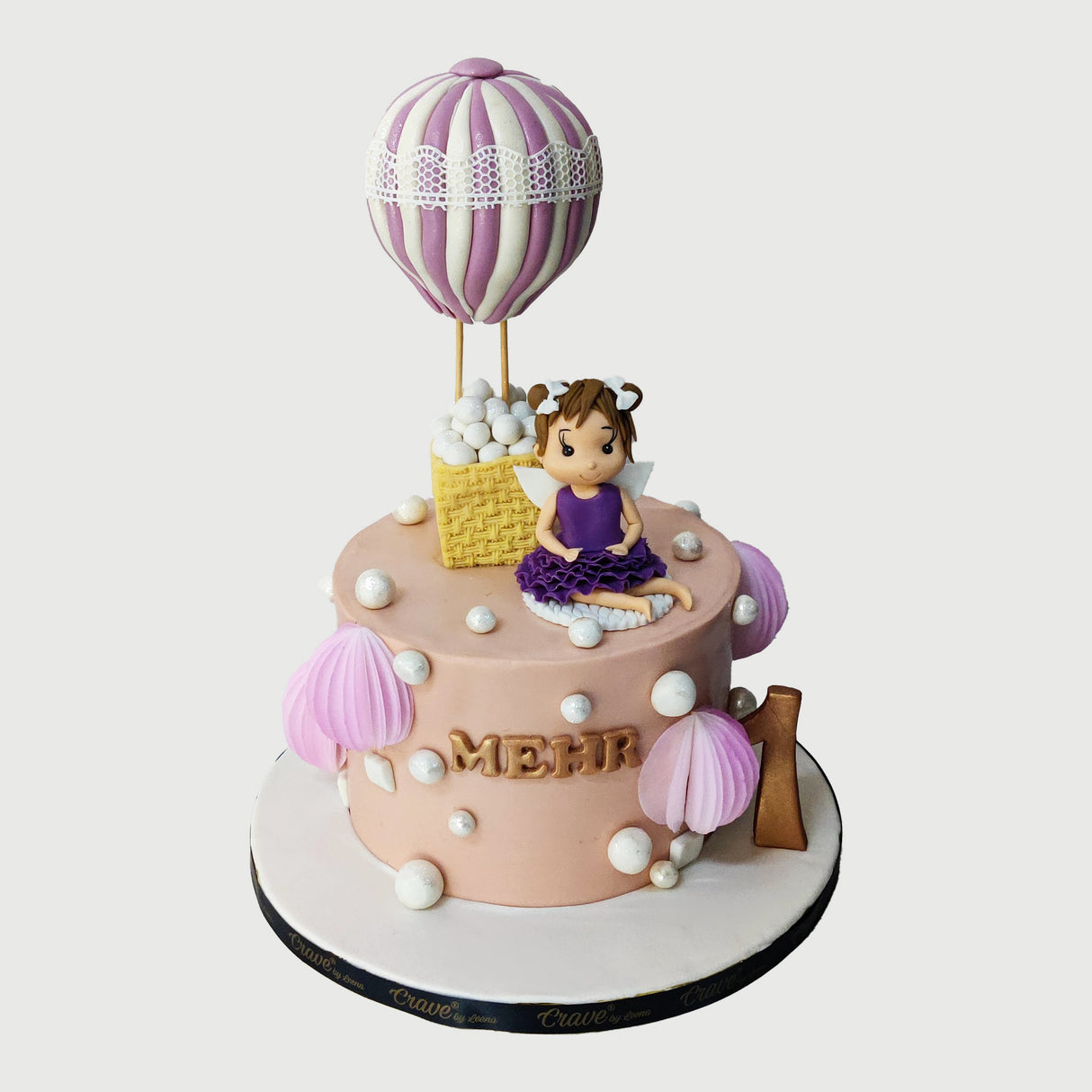 Fairy Baby Parachute Cake