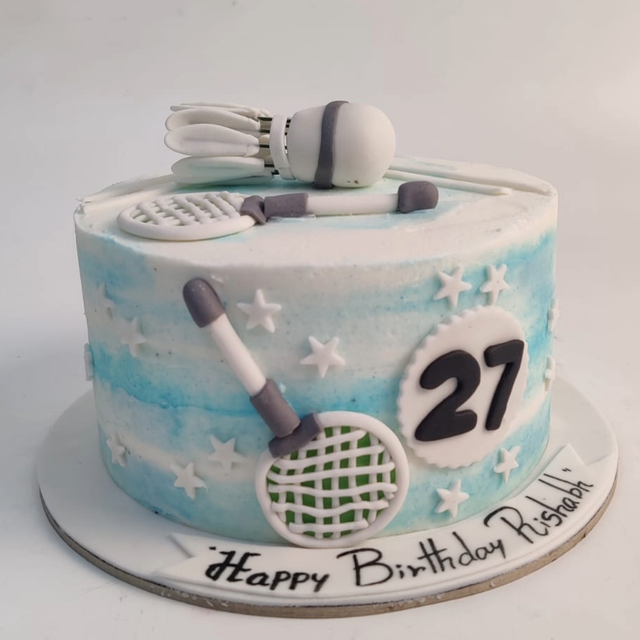 Badminton Cake - Crave by Leena