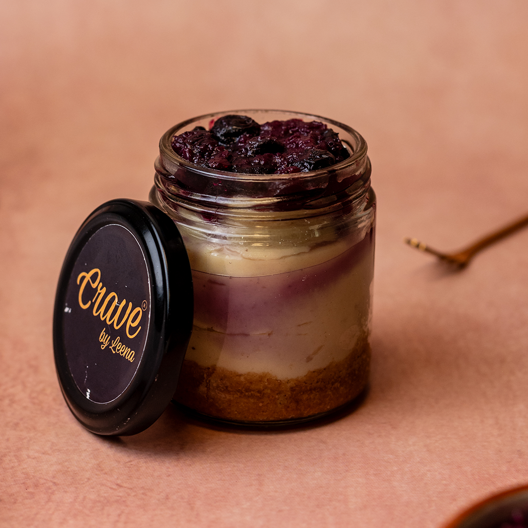 Blueberry Cheesecake Jar