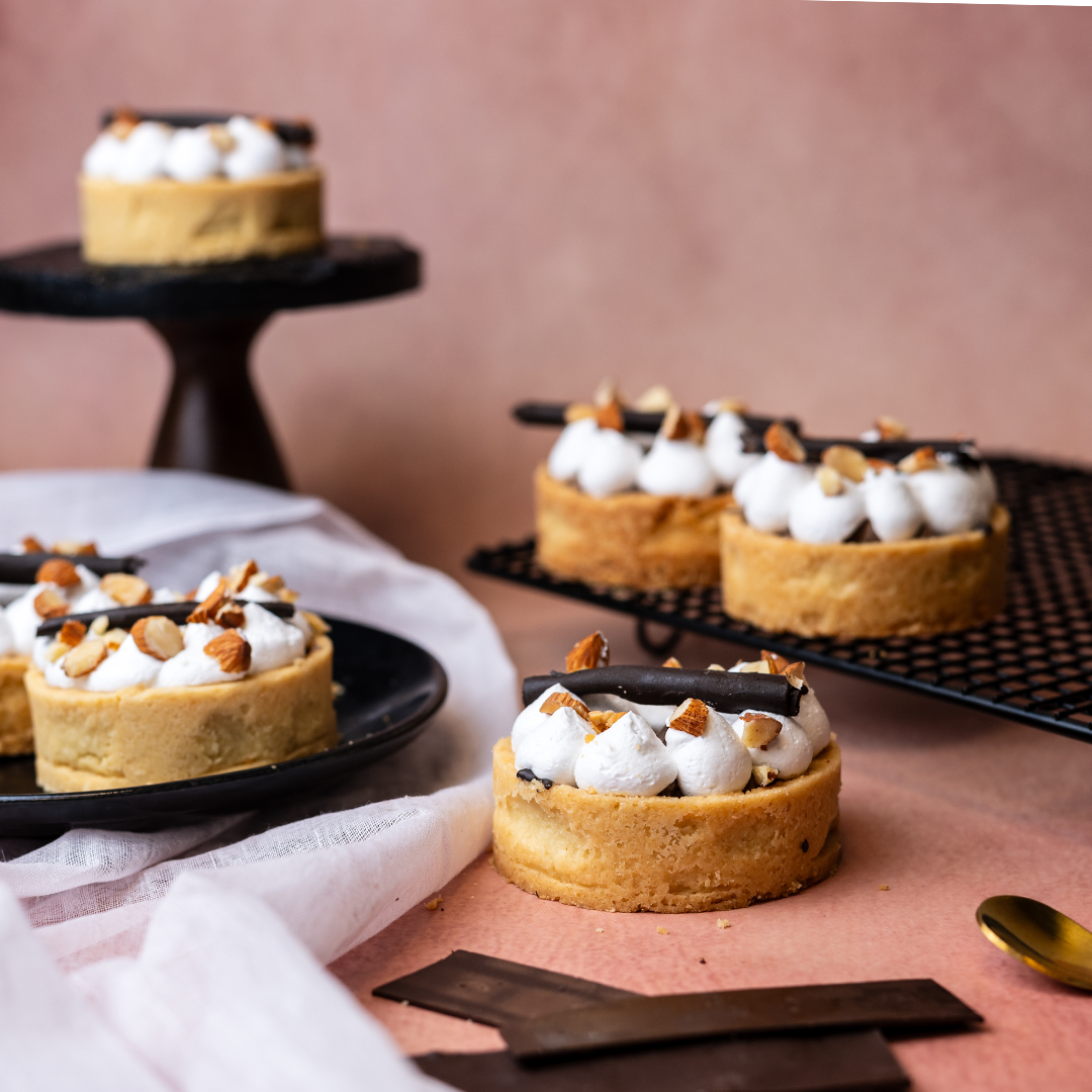 Chocolate Custard Tarts