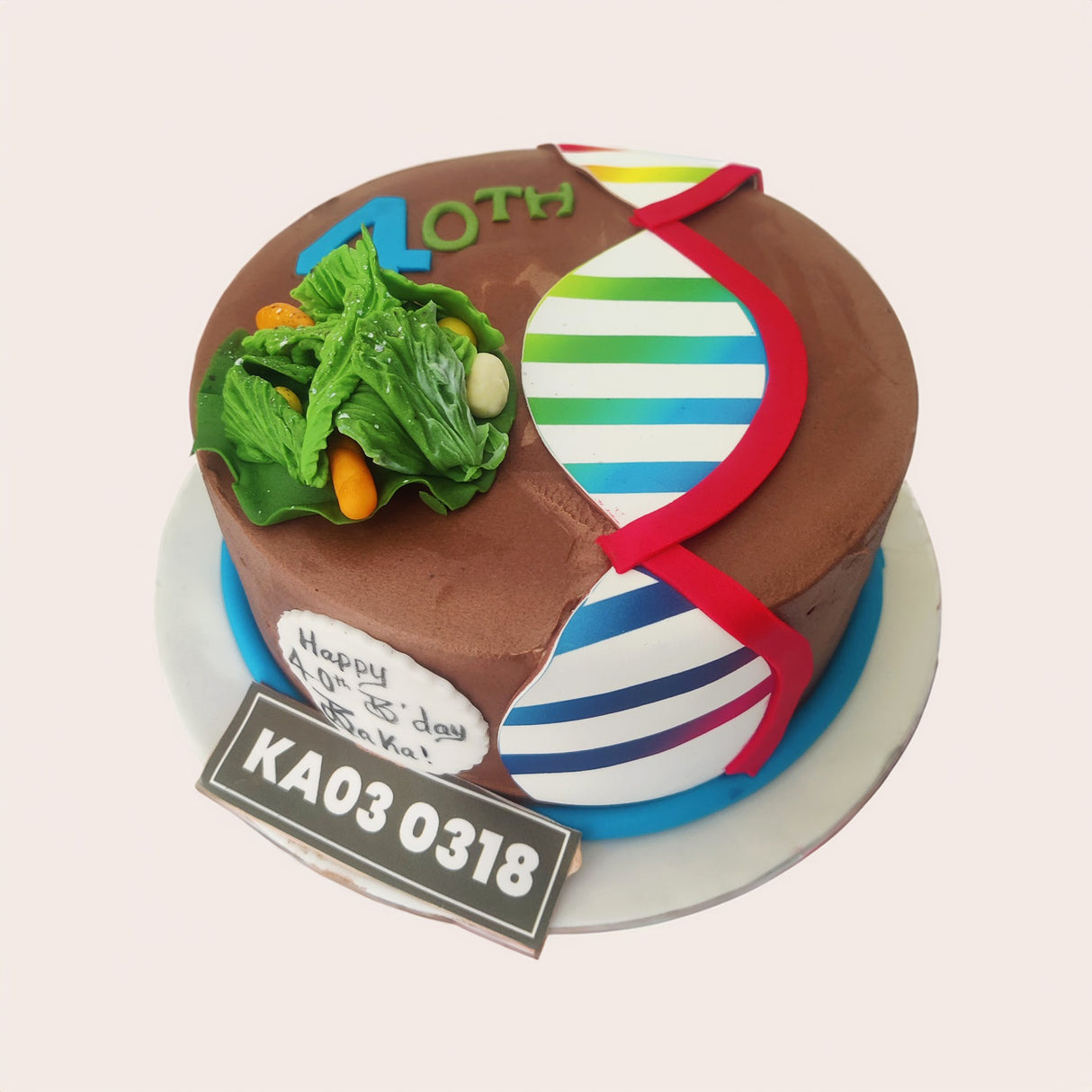 The Genetic Veggie Cake