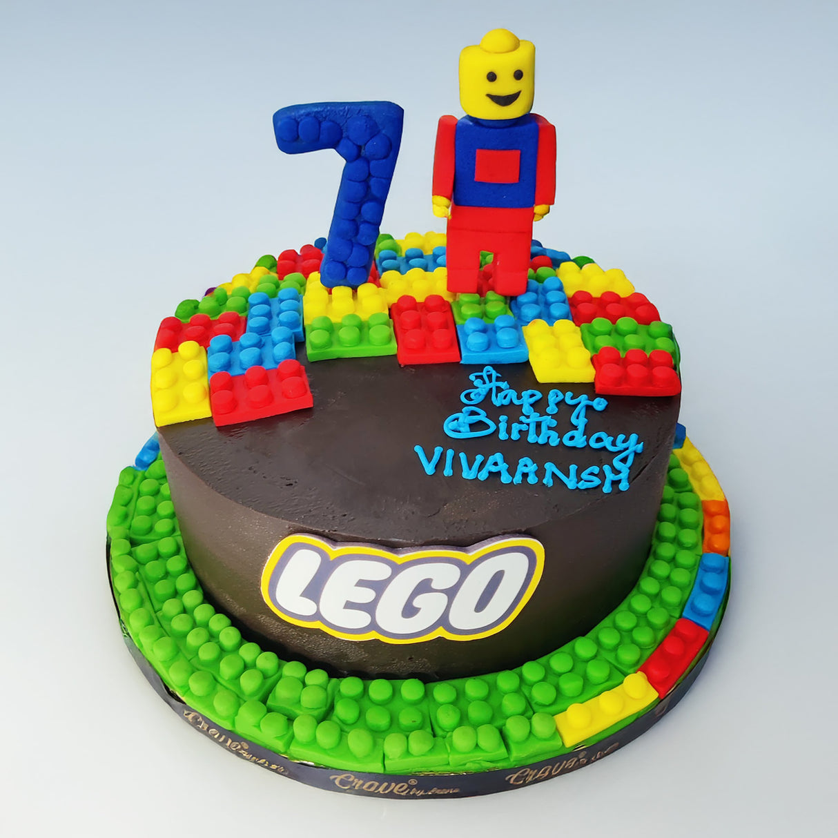 Flat Lego Cake