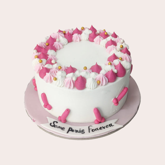 Floral Pink Affair Cake - Crave by Leena