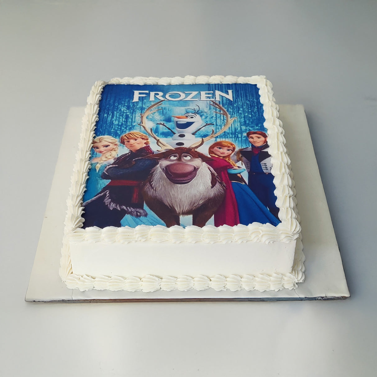 Frozen Photo Cake