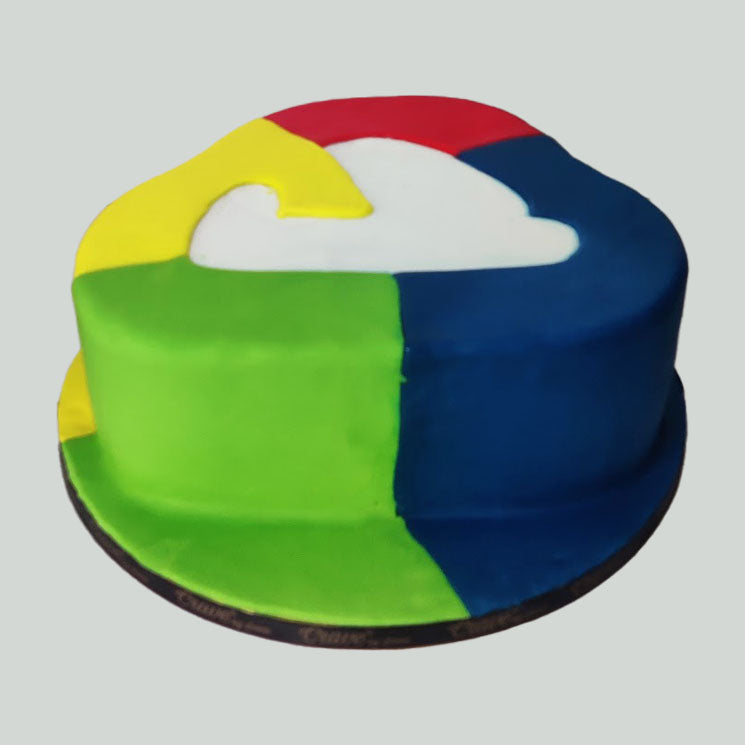 Google Cloud Logo Cake