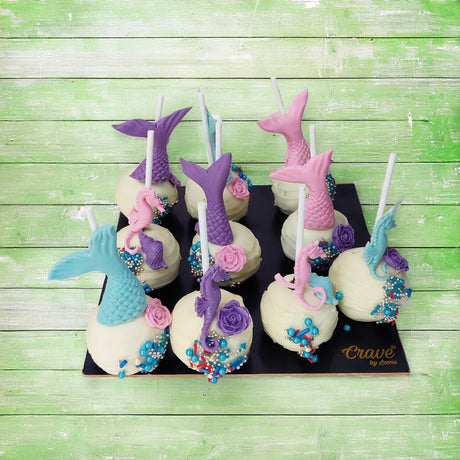 Mermaid Mafia cakepops - Crave by Leena