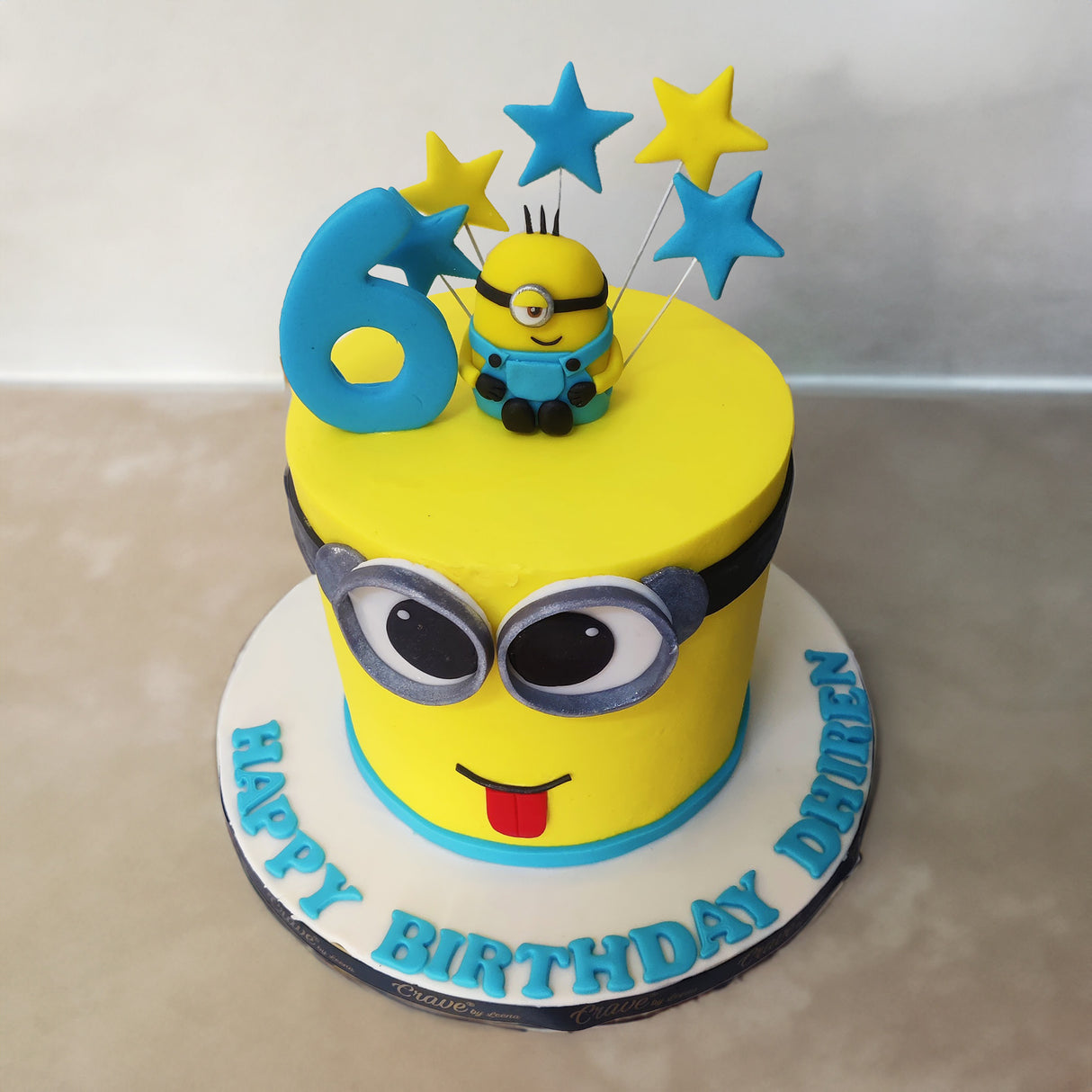 Minion-Themed Cake