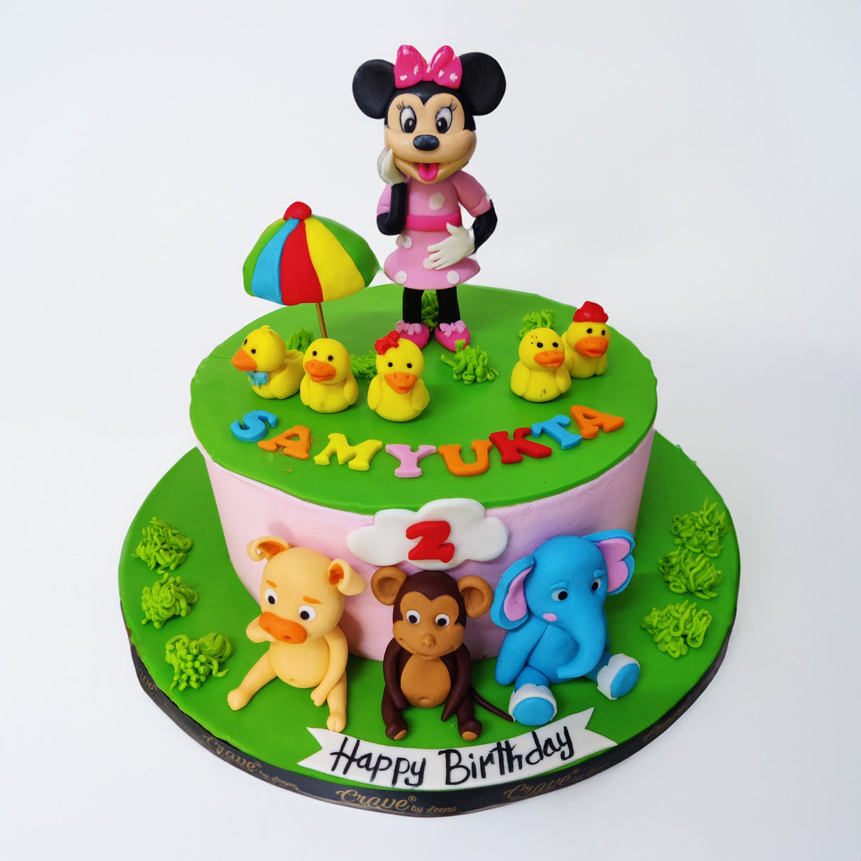 Minnie theme cake