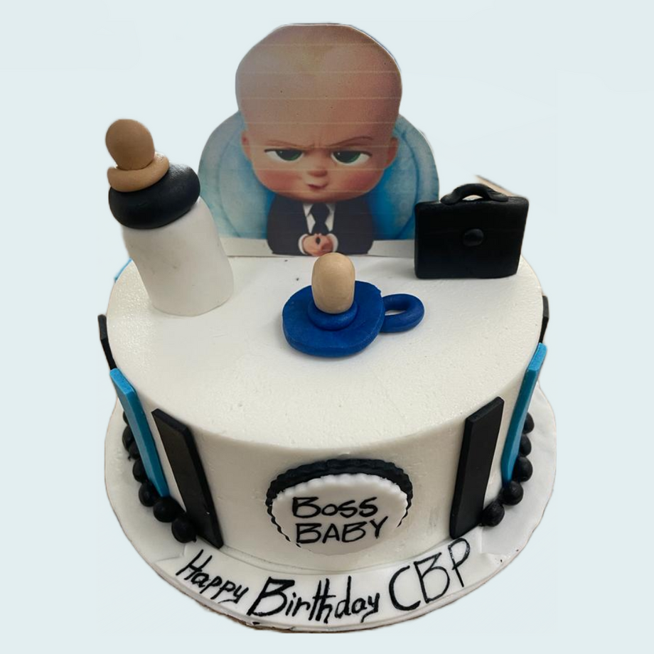 Baby Boss Birthday Cake - Custom Cakes In Lahore