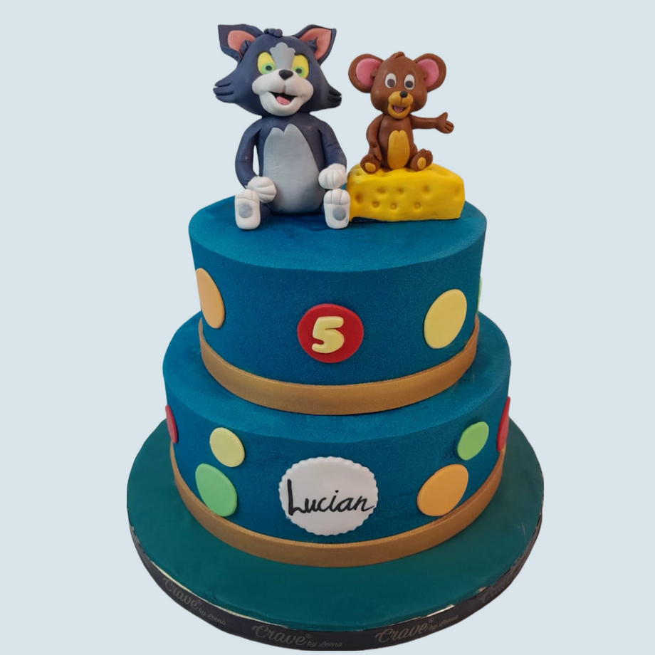 Buy Tom and Jerry Cake Half kg Online @949 Rs