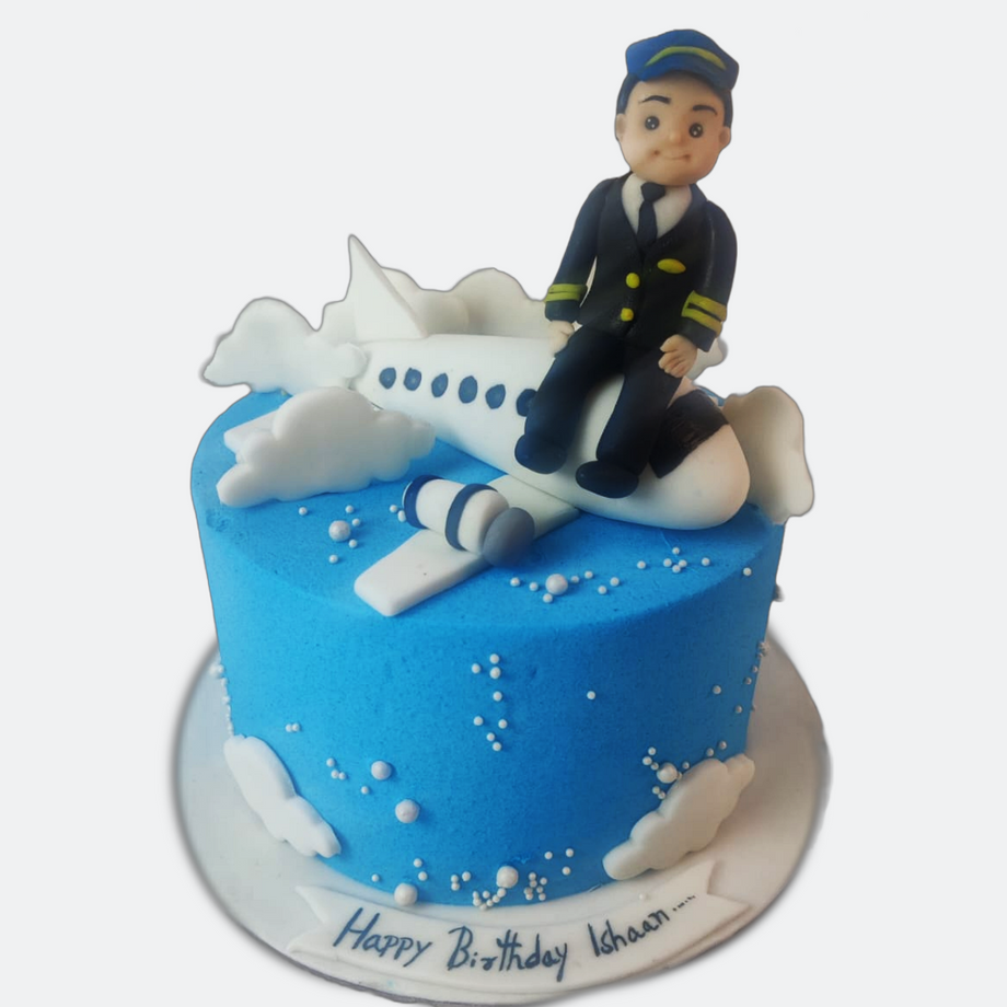 Air force pilot theme cake - Decorated Cake by Sweet - CakesDecor