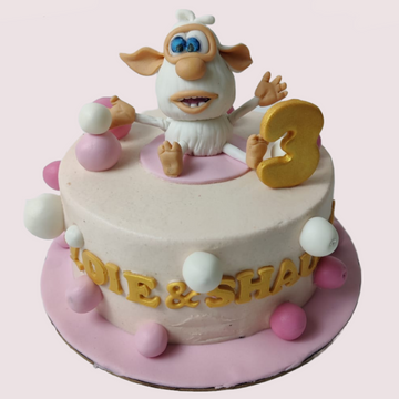 Booba cake - Decorated Cake by Childhoodoven - CakesDecor