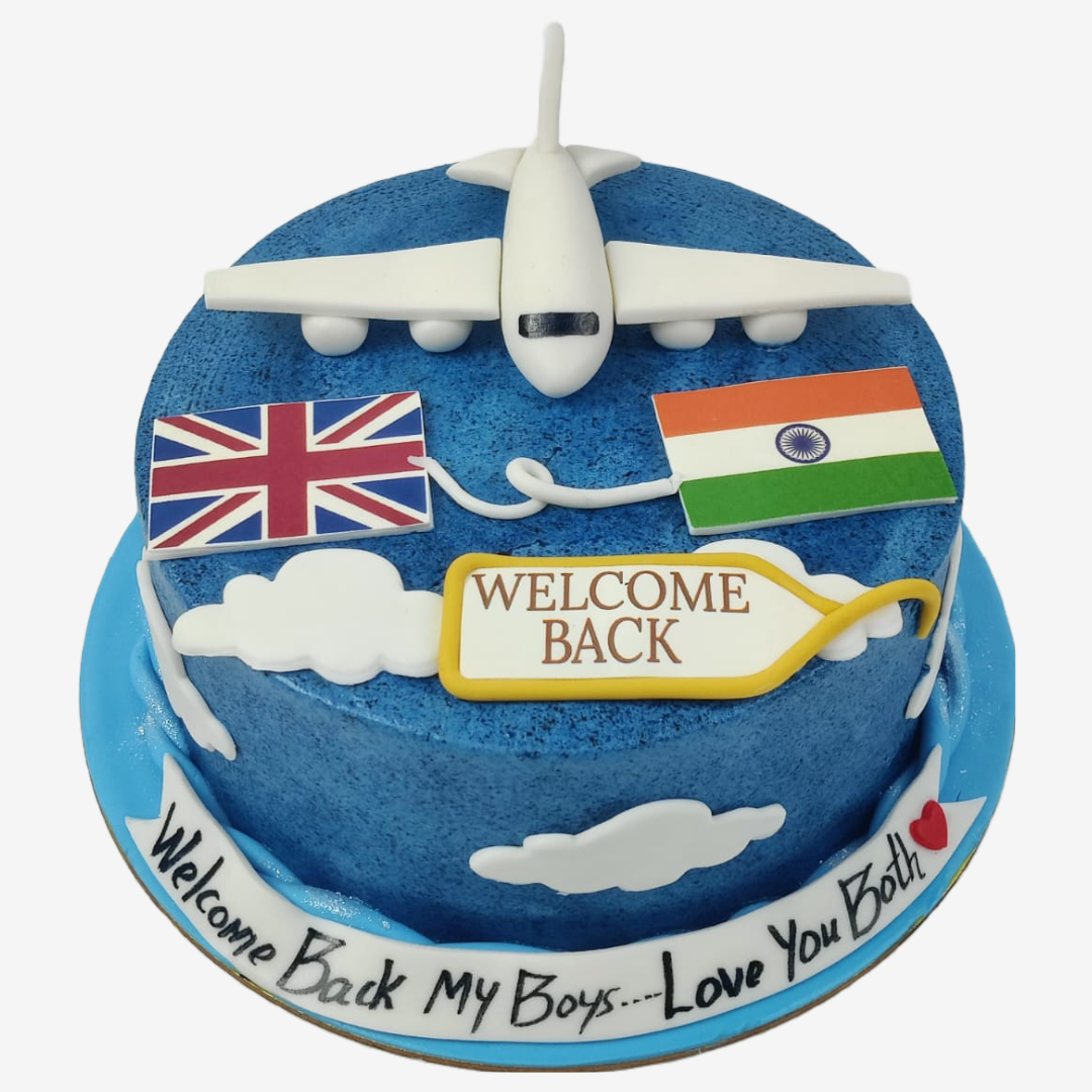 welcome back cake