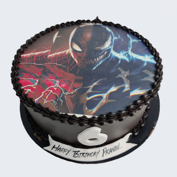 desmilo Venom Cake Topper 25PC，Venon Birthday Party Supplies Set with 1PC  Cake Topper and 24 PC Venom Cupcake Toppers for Venom Party ，Venom  Decorations for Birthday (desmilo-10) : Amazon.com.au: Pantry Food &