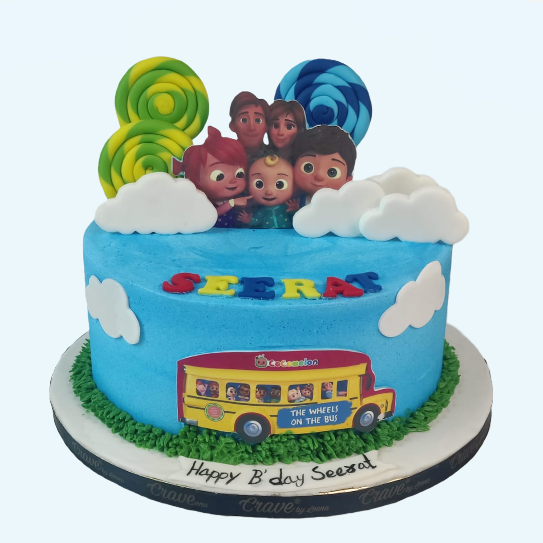 Tayo the Little Bus Cake
