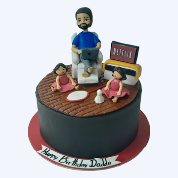 Rose creation bakers - Netflix theme cake# series#netflix lover#Birthday  cake #Ludhiana #Rose creation bakers #We bake memories | Facebook