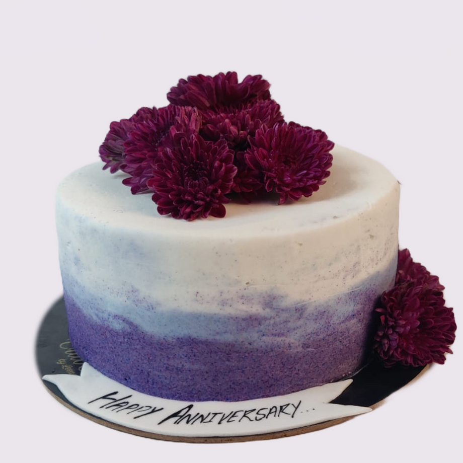 Minimalist Custom Cake (Ombre Design)