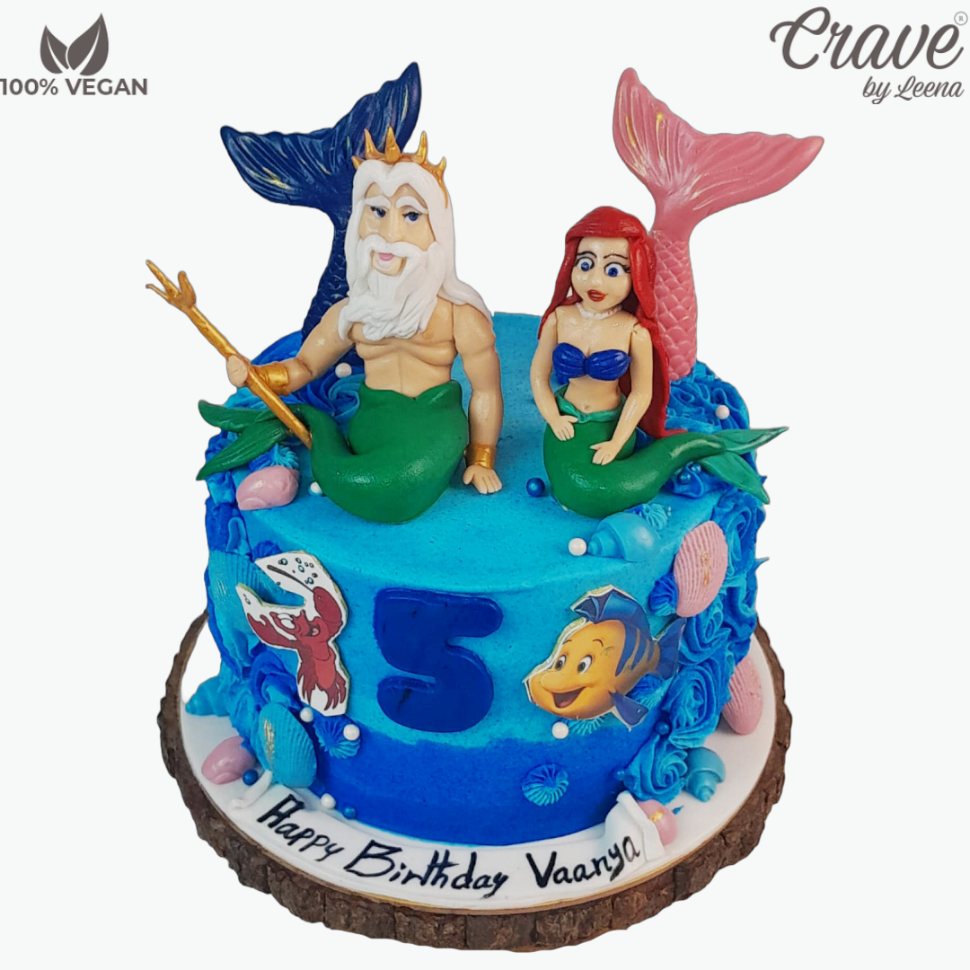 1.5kg Chocolate walnut Mermaid - Crave by Leena