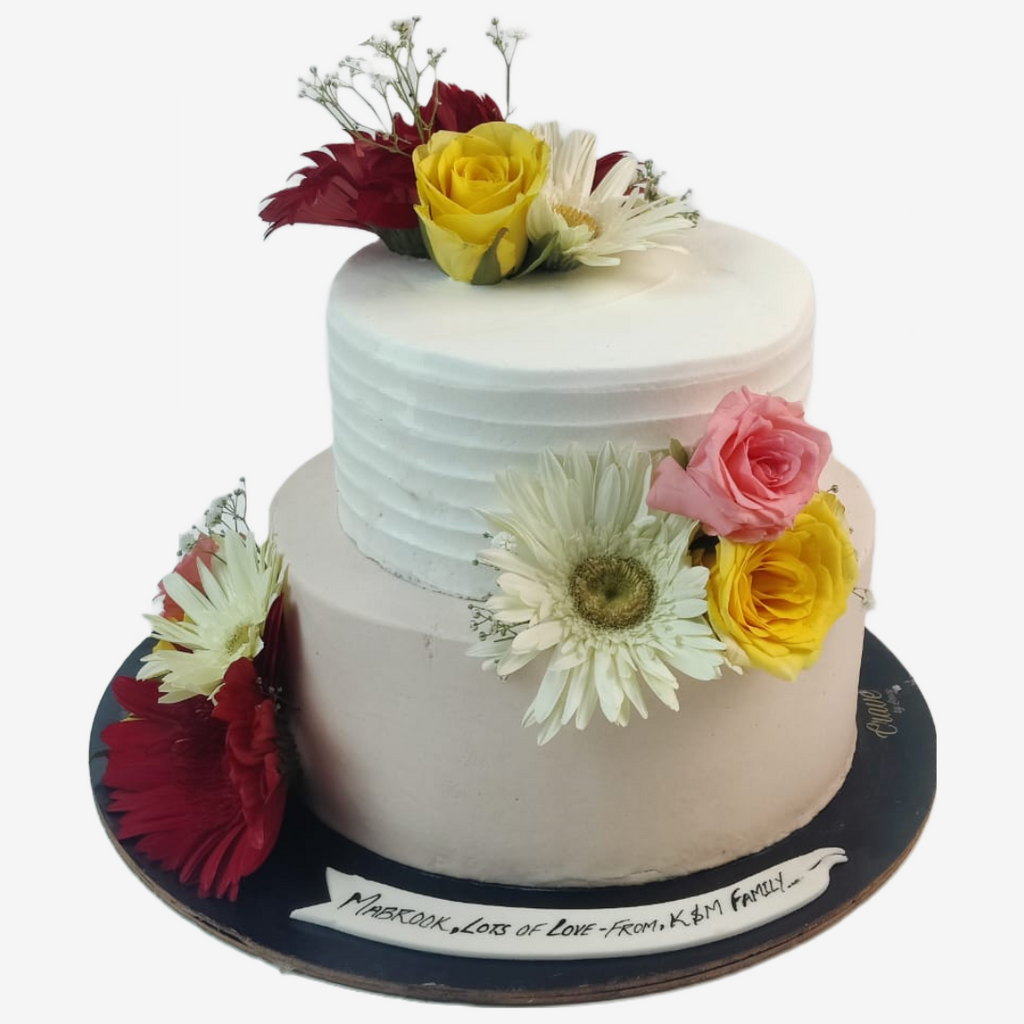 Spring Wedding Cake - Crave by Leena