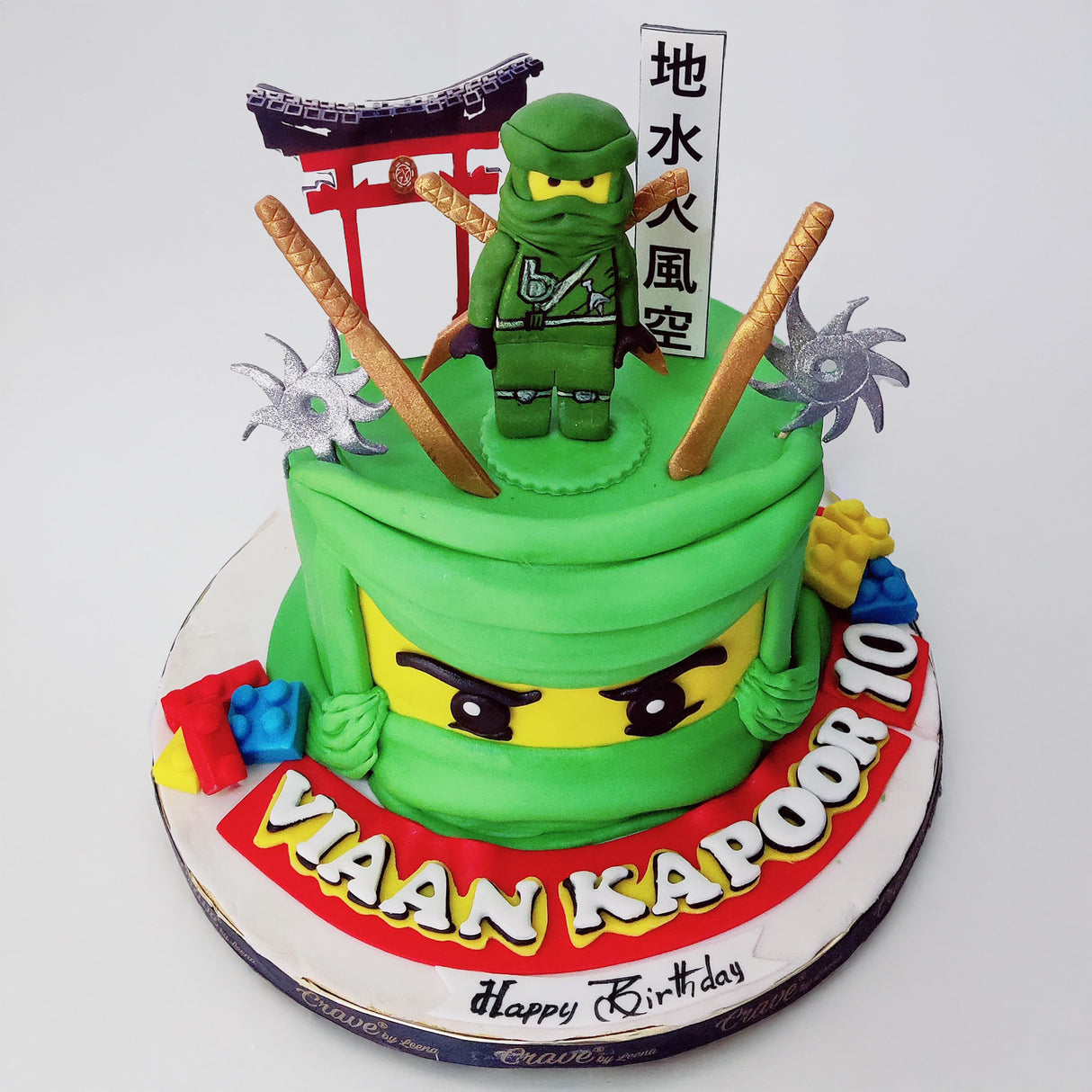 Ninjago themed cake