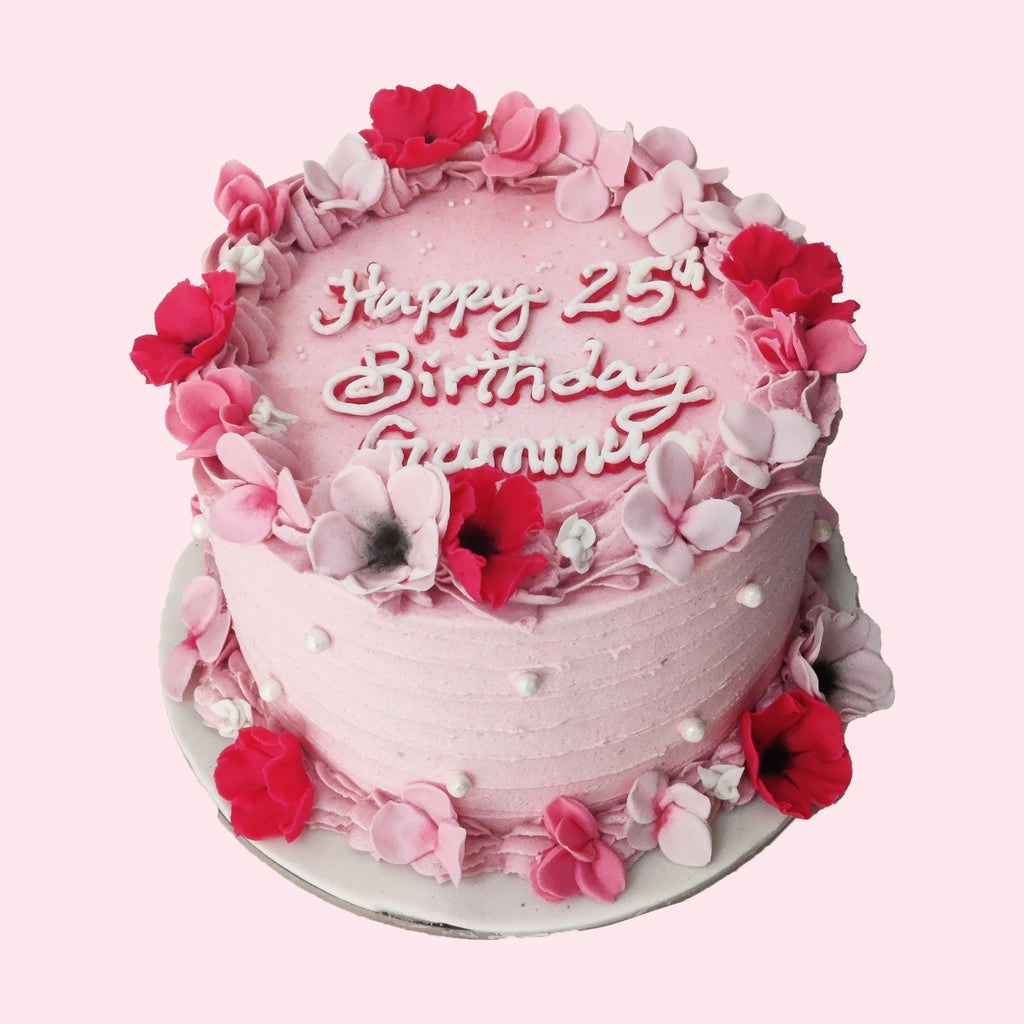 Pink Petal Paradise Cake - Crave by Leena