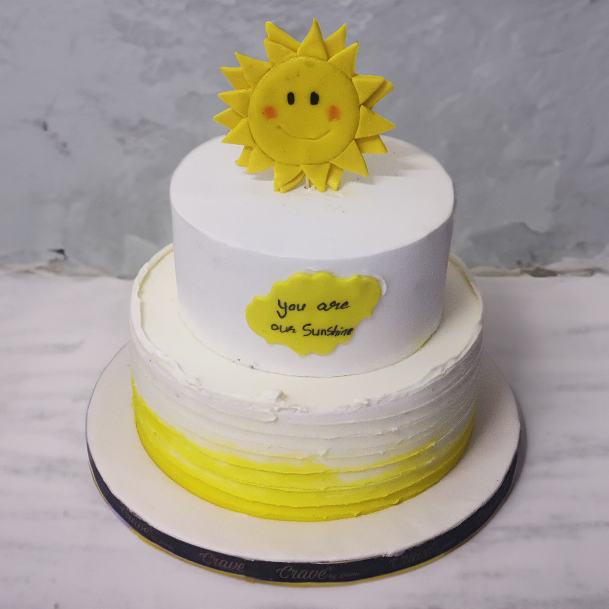 Smiling Sun Theme Cake