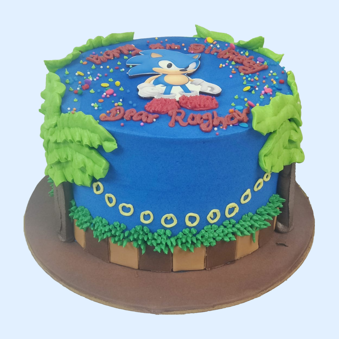 Sonic the Hedgehog Birthday Cake Ideas