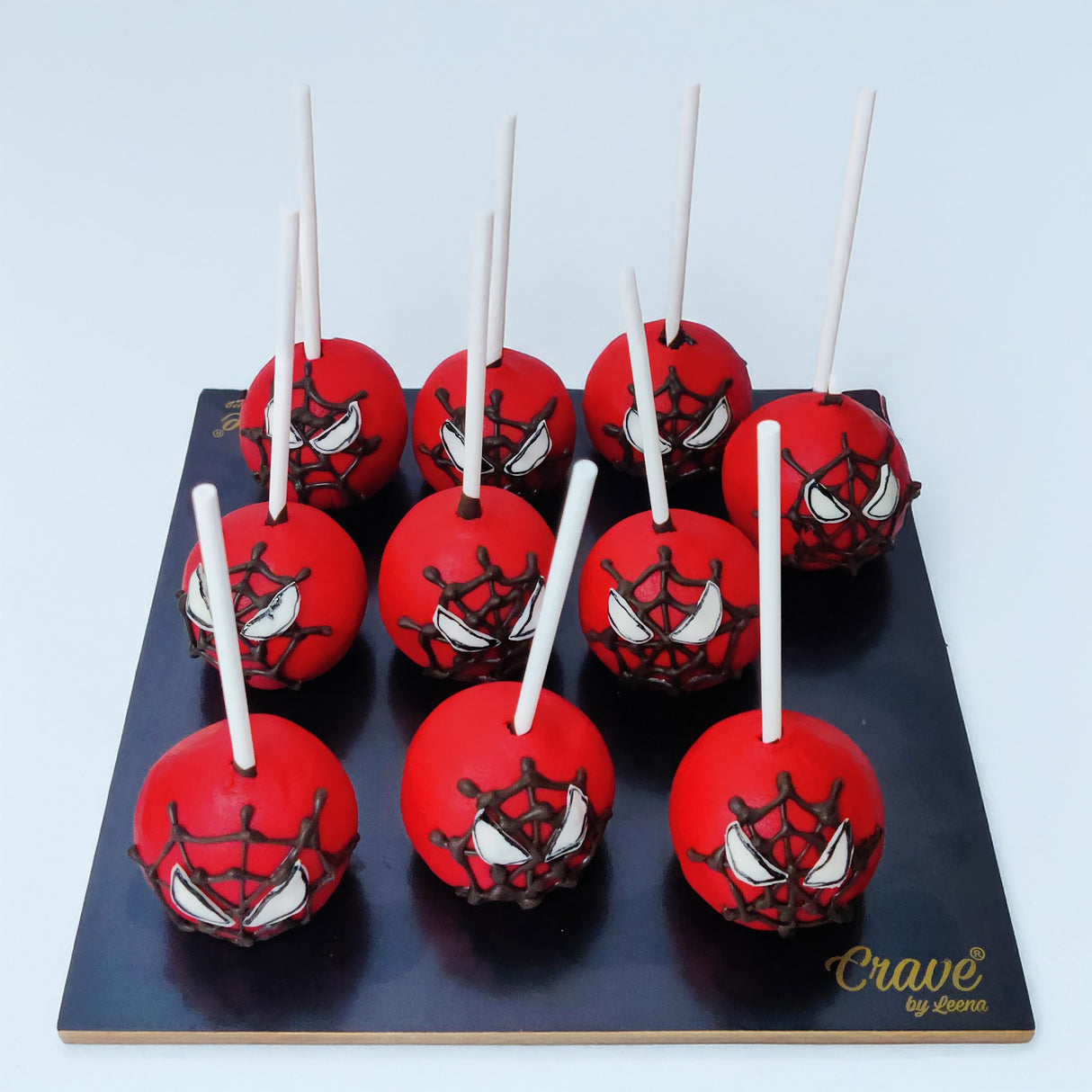 Spiderman Cakepops