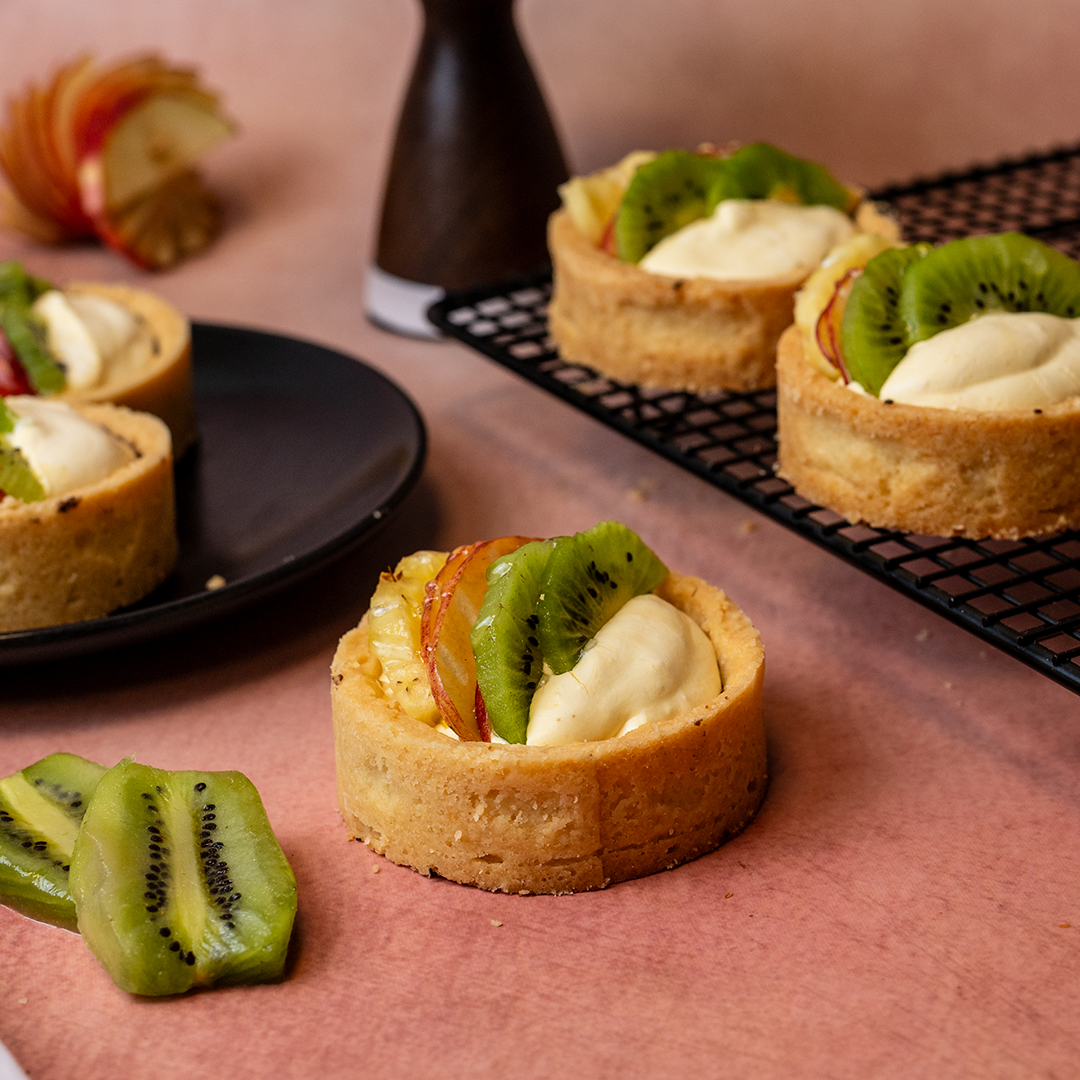 Fruit Custard Tarts