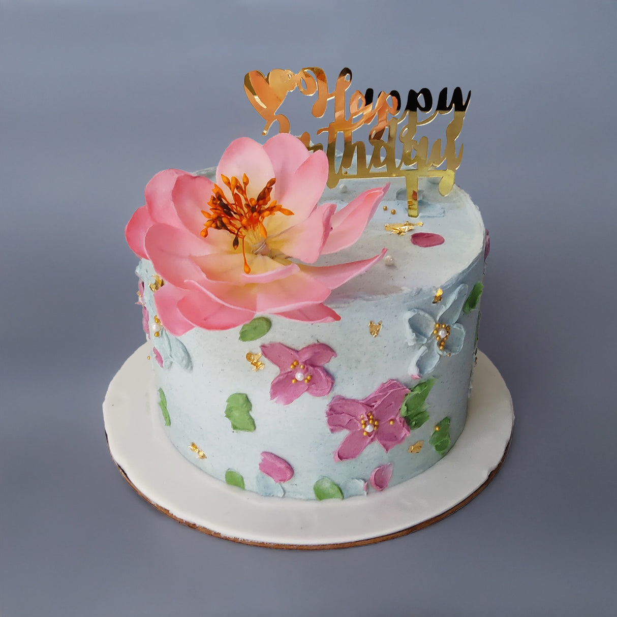 The Buttercream Floral Elegance