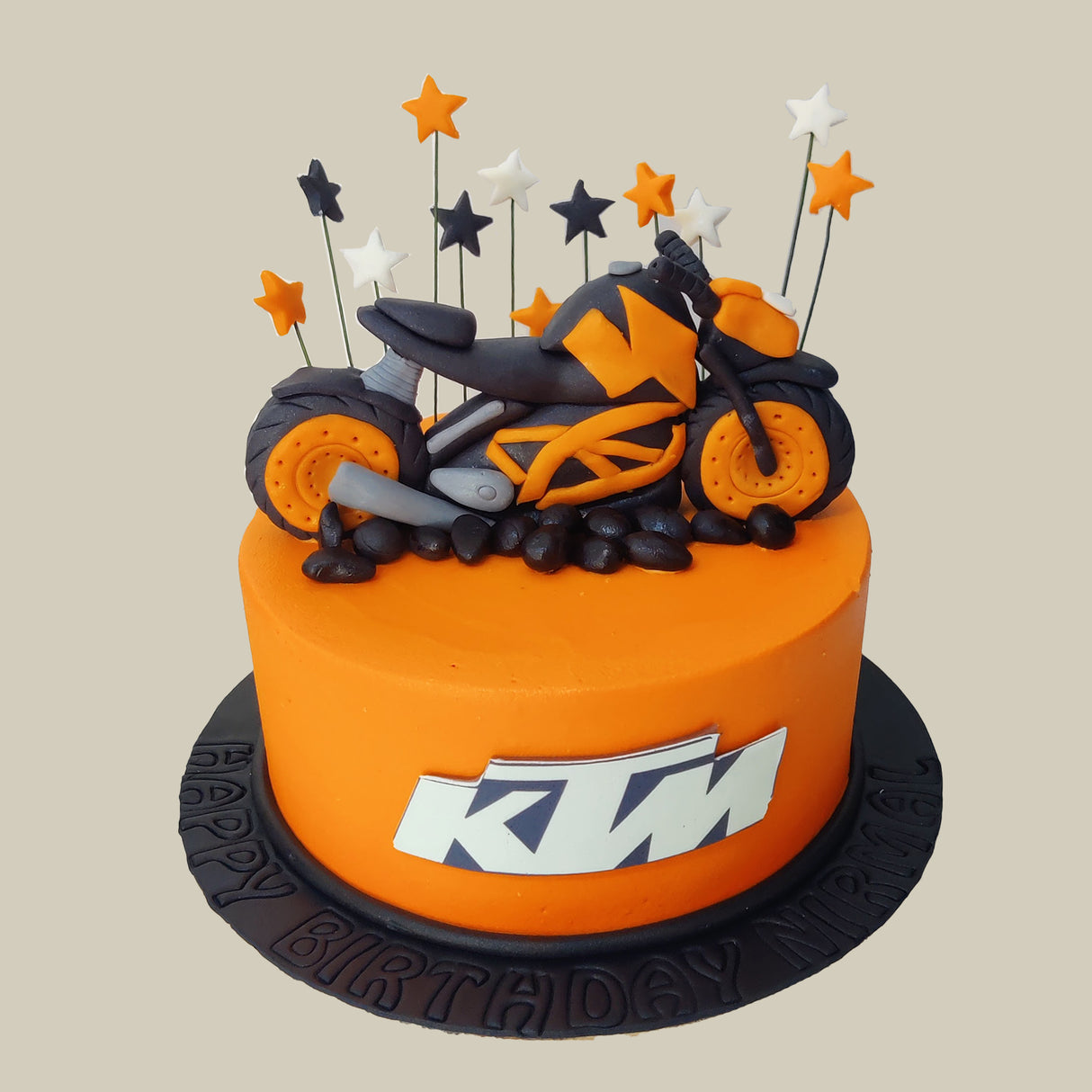 The Great KTM Bike cake