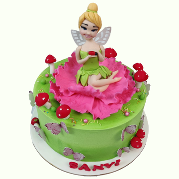 Tinkerbell on The Cake | TikTok