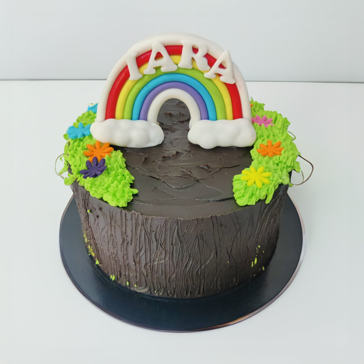 Tree Bark Magic Cake