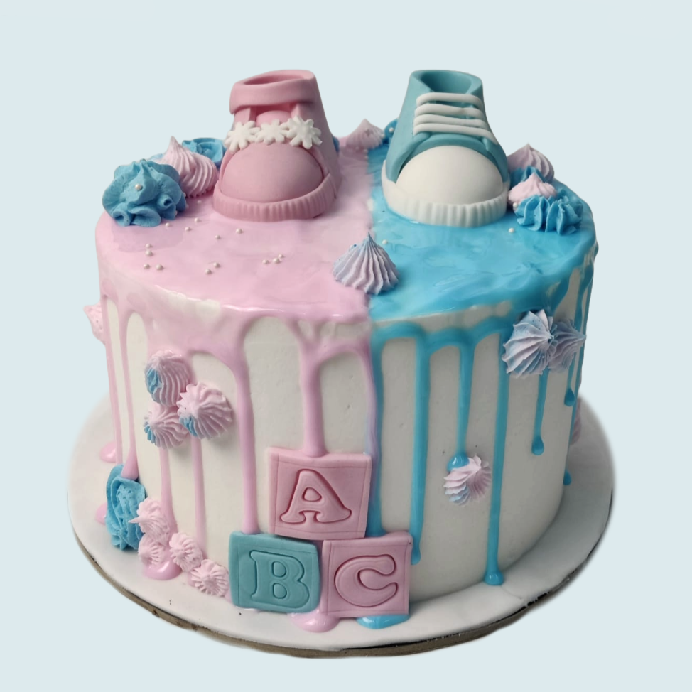 Oh Baby Baby Shower Cake - Homebake | Cake Me Away