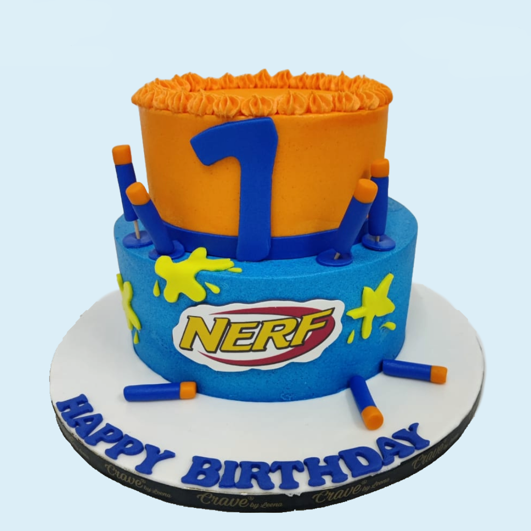 Nerf Theme Cake – Crave by Leena