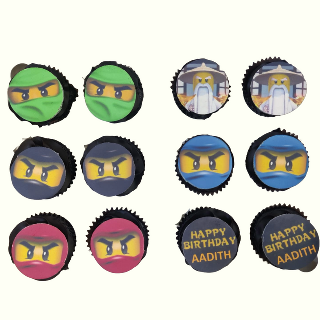 Ninja cupcakes - Crave by Leena