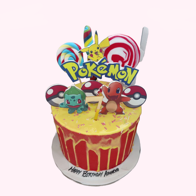 Pokemon Pikachu Theme cake - Crave by Leena