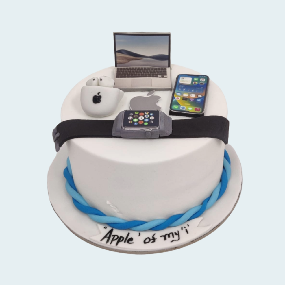 Apple Theme Cake Designs & Images