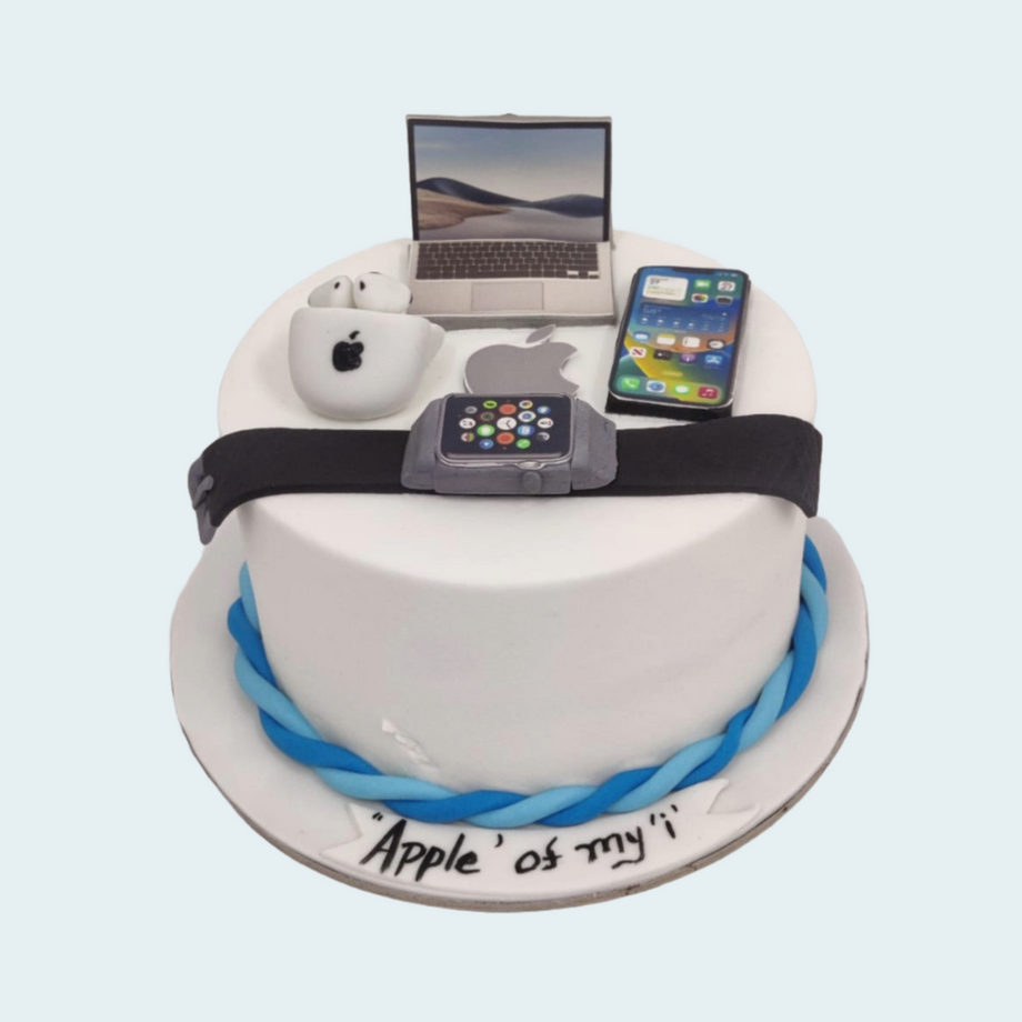 Apple iPhone Personalized Edible Print Premium Cake Toppers Frosting S –  Edible Toppers & More