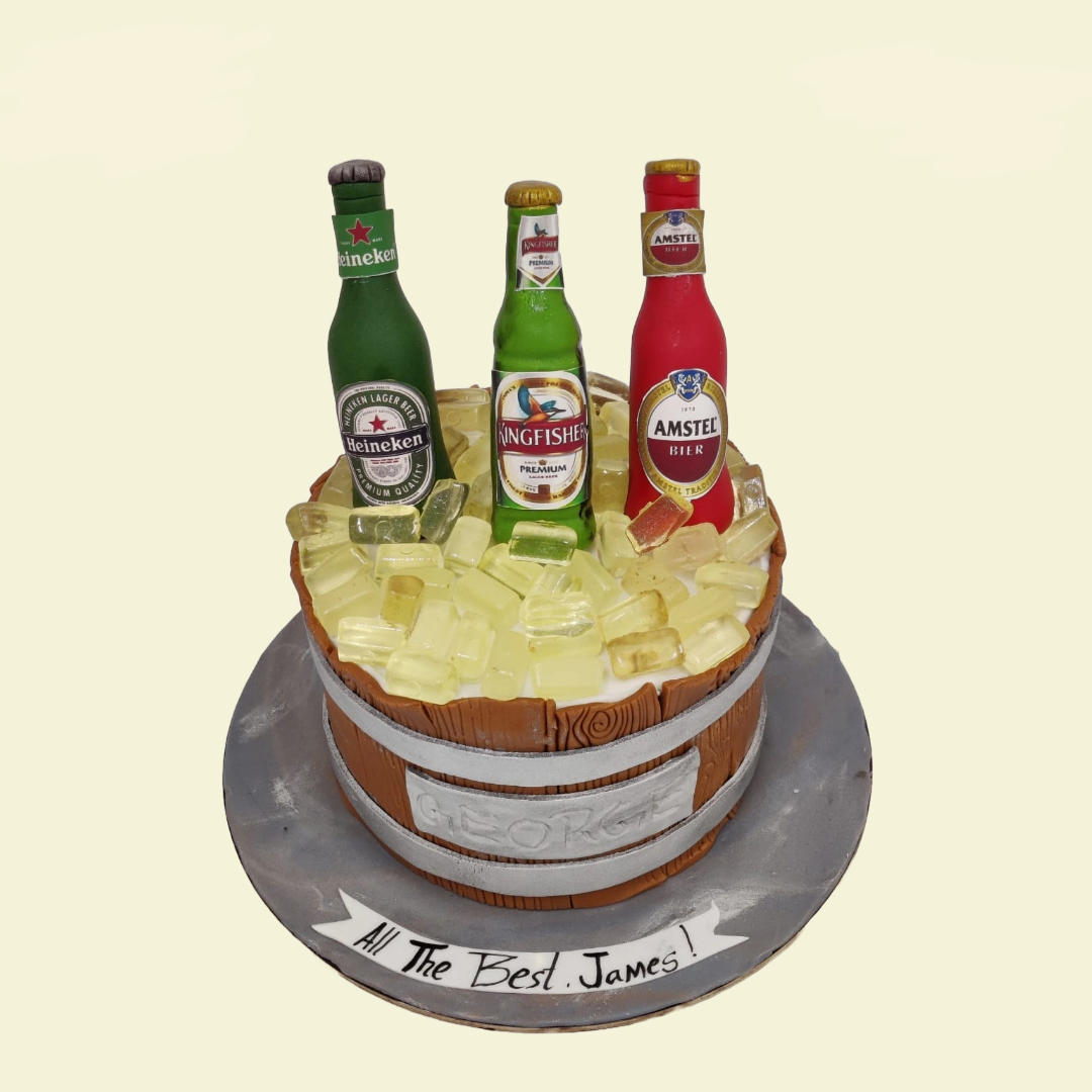 Beer Barrel Cake - Crave by Leena