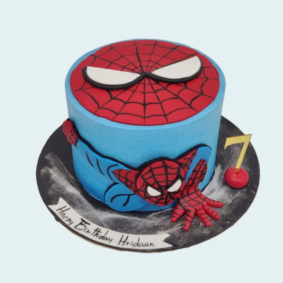 Online Cool SpiderMan Cake Delivery | GoGift