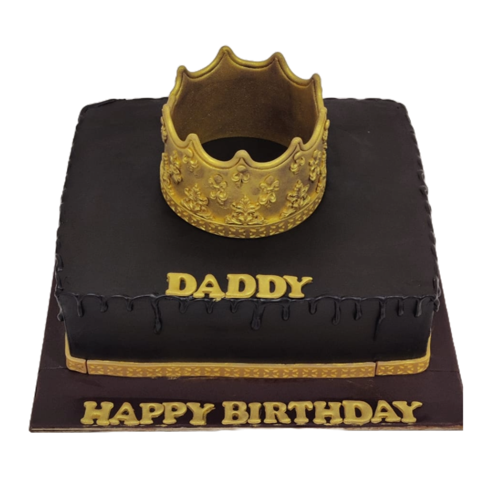 Rectangular Shape Crown cake - Crave by Leena