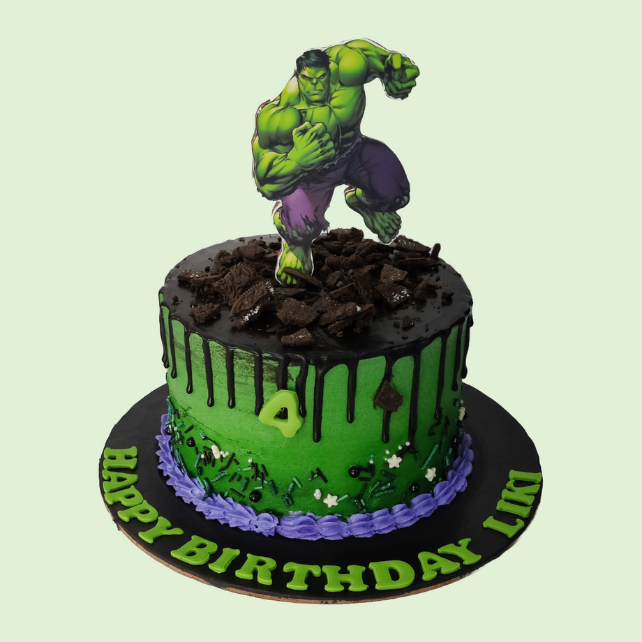 HULK CAKE 🇱🇹 | Cake decorating, Hulk cakes, Cake