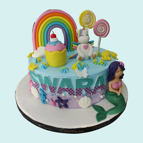 Mermaid, Rainbow and Unicorn Overload - Crave by Leena