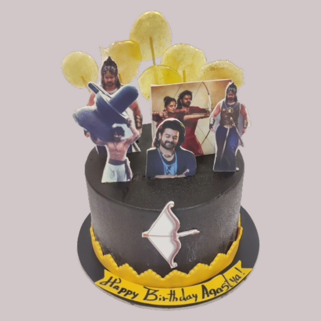 1.5 KG AJ Bahubali cake - Crave by Leena