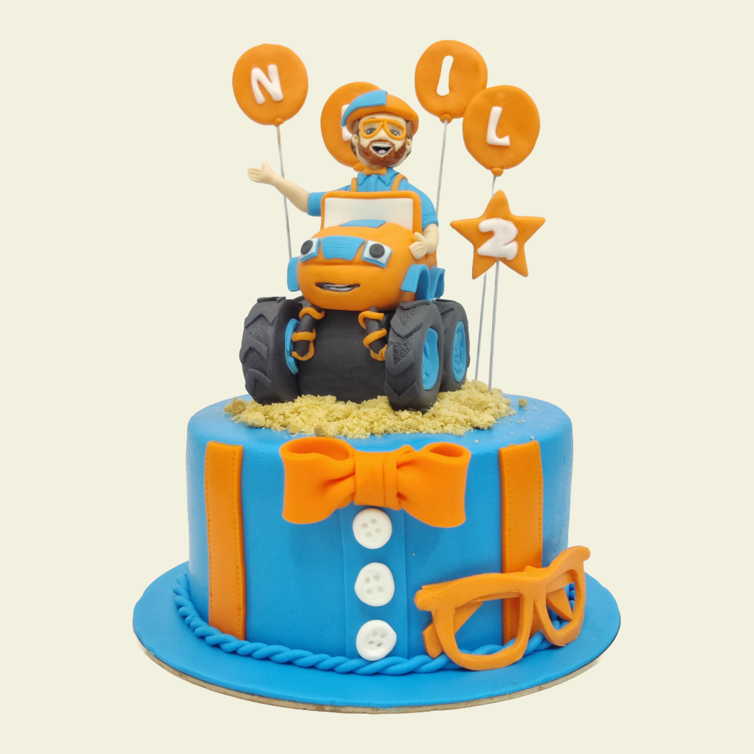 1.5KG CT Blippi Theme Cake - Crave by Leena