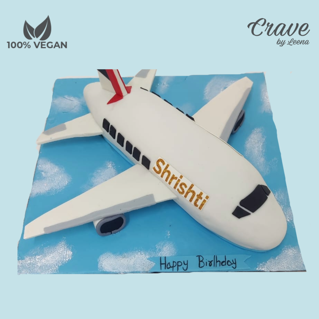 Airplane cake for Josh who has just turned 7 :-) Made with red velvet. Two  fondant figurine… | Airplane birthday party, Airplane birthday, Paw patrol  birthday party